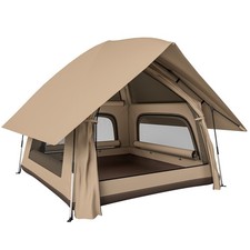 Instant-Pop-Up-Zelt mit Regenschutz, Outdoor Familienzelt für 2-3 Personen