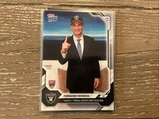 FERNANDO MENDOZA 2026 Topps Now NFL Draft Night 1st Overall Pick #FMEN Raiders
