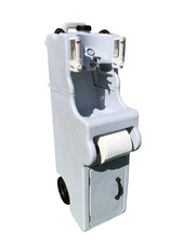 Commercial Hand Wash Station Fully Portable Basin Soap Top Full Unit