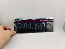 Next Style FABULOUS Rhinestone Iron On Transfer Hotfix Bling Patch