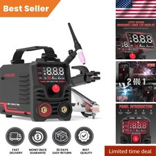 Lightweight 125Amp Arc Welding Machine with Dual Mode - Perfect for Beginners