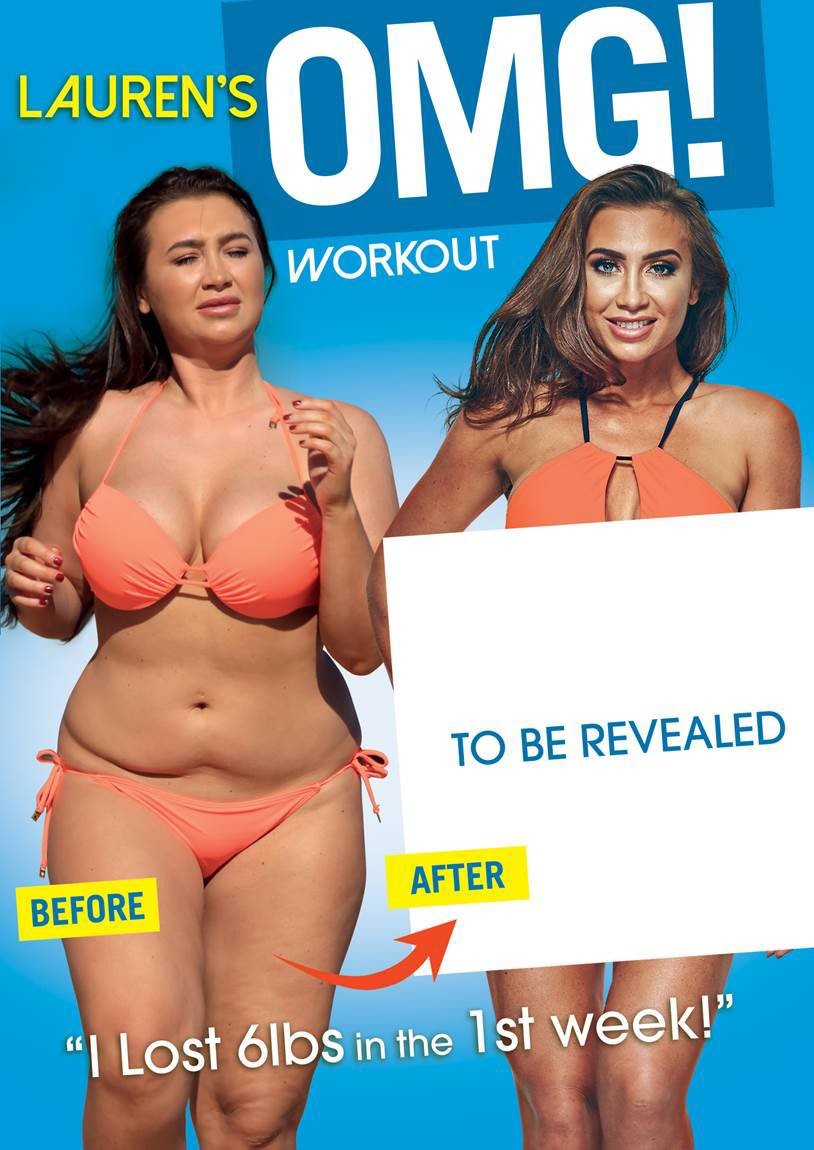 Lauren's Omg Workout (DVD) Lauren Goodger