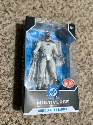 2026 McFarlane DC Multiverse White Lantern Batman Platinum Edition Chase In Hand