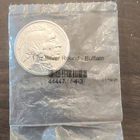 Apmex 1 TROY OZ. SILVER BUFFALO ROUND SEALED. .999 FINE.