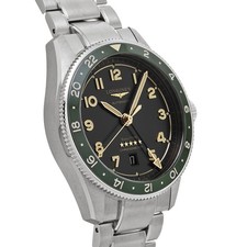 LONGINES spirit zulu time L3.812.4.63.6 Anthracite gray WATCH 718168 3