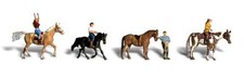 N Scenic Accents Horseback Riders (4 w/Horses...