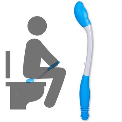 Long Reach Comfort Wipe Bottom Wipe Toliet Aids (15.7 Inch)