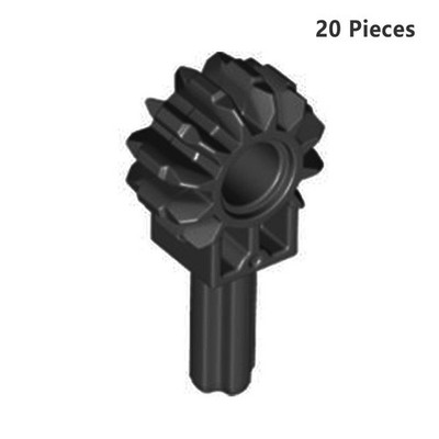 Part 24014 Technic Arm with Gear 8 Tooth and 1.5L Axle Gear Wheel Z12 w/ Hole