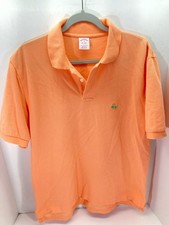 Brooks Brothers Performance Polo Shirt Mens Medium Orange Original Fit Classic