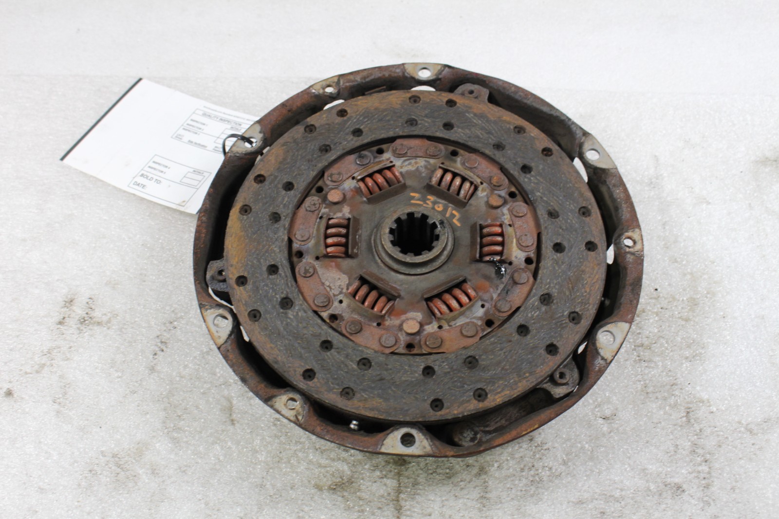Ferrari 308, 328, Clutch Disk, Used, P/N 121562, 110558