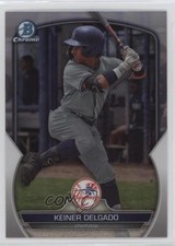 2023 Bowman Draft Chrome Refractor Keiner Delgado #BDC-119 11o2