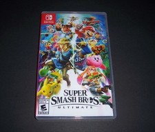 Authentic Box Case ONLY Replacement Nintendo Switch Super Smash Bros. Ultimate