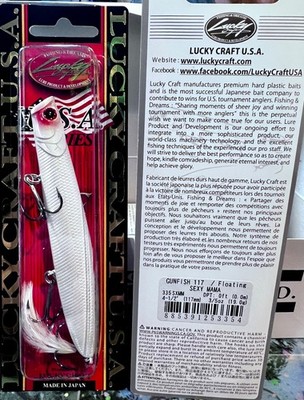 LUCKY CRAFT GUNFISH 115NF 3/5OZ SEXY MAMA FISHING LURE