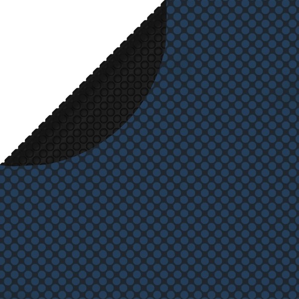 Poolabdeckplane Abdeckplane Treibende Pool-Solarplane Pe 381 Cm Schwarz Und Blau-image