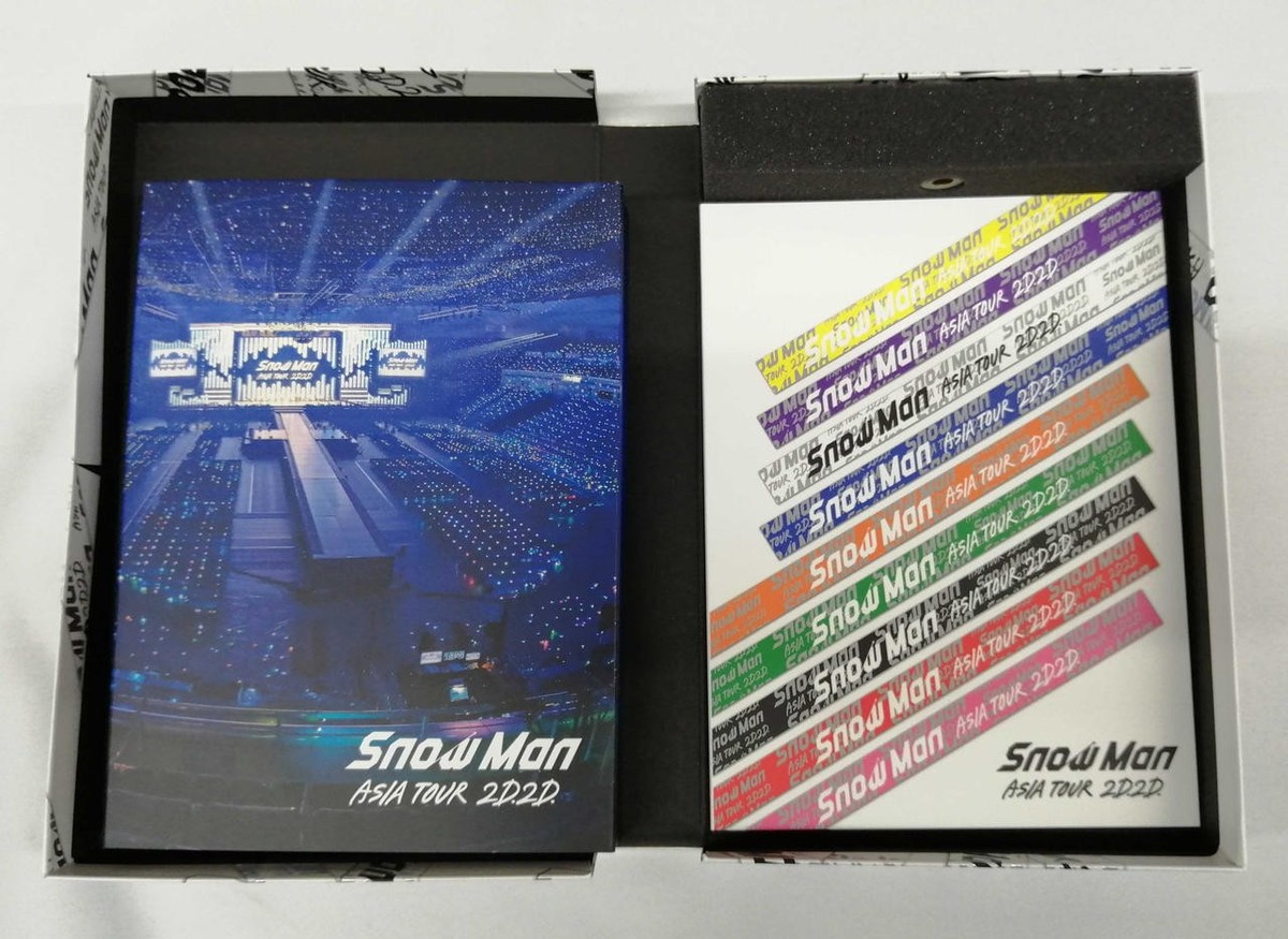 アイドル Snow Man - Snow Man ASIA TOUR 2D.2D. Amazon.co.jp: Snow Man ASIA TOUR 2D.2D. (DVD4枚組)(初回盤DVD