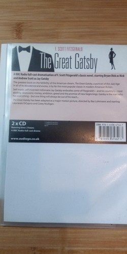 Die Großartige Gatsby BBC Radio 4 Full Cast ) F Scott Fitzgerald 2 Stunden - Bild 3 von 3