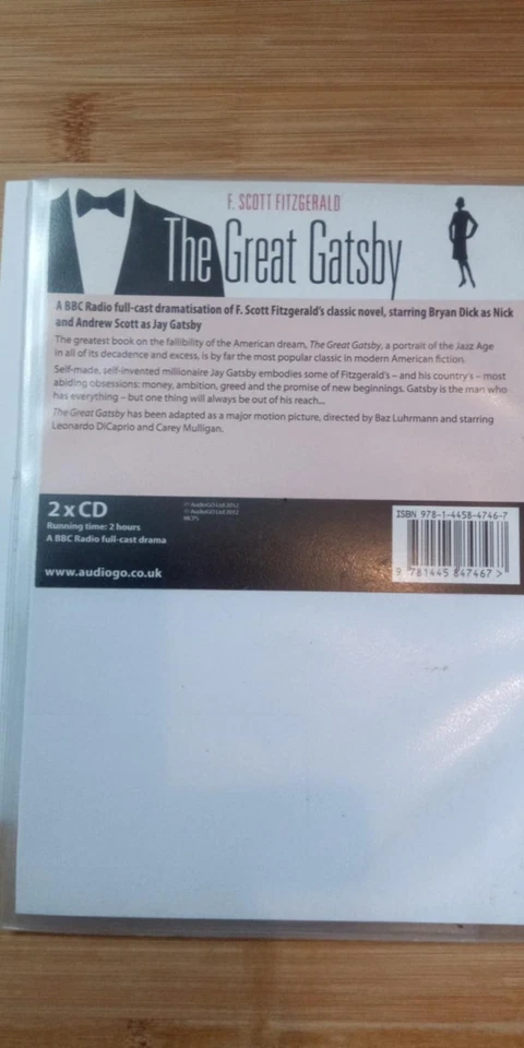 Die Großartige Gatsby BBC Radio 4 Full Cast ) F Scott Fitzgerald 2 Stunden - Bild 3 von 3