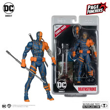 McFarlane Toys Deathstroke DC Rebirth Platinum Edition Comic Book Included