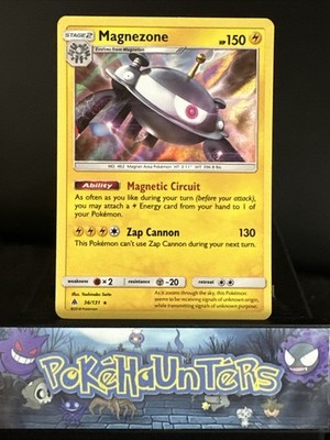 Pokemon Karte Magnezone 36/131 Verbotenes Licht Rare Holo L/P