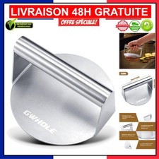 GWHOLE Presse Hamburger en Acier Inoxydable – Outil Indispensable Pour Barbecue