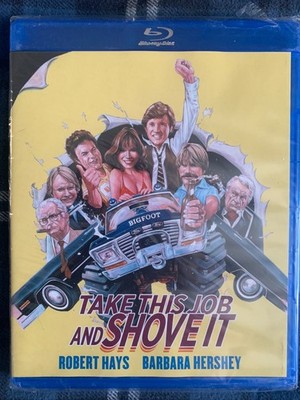 Take This Job and Shove It (Blu-ray 1981) Robert Hays Barbara Hershey NEW Kino