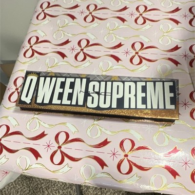Qween Supreme Eyeshadow Palette Glitter Shimmer Gold Silver Bronze