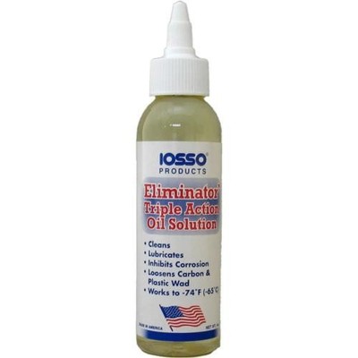 Iosso Triple Action Oil Solution 4 Oz Cleans Lubricates Protects