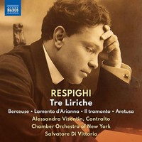 Ottorino Respighi (1879-1936): 3 Liriche - - (Cd / #)