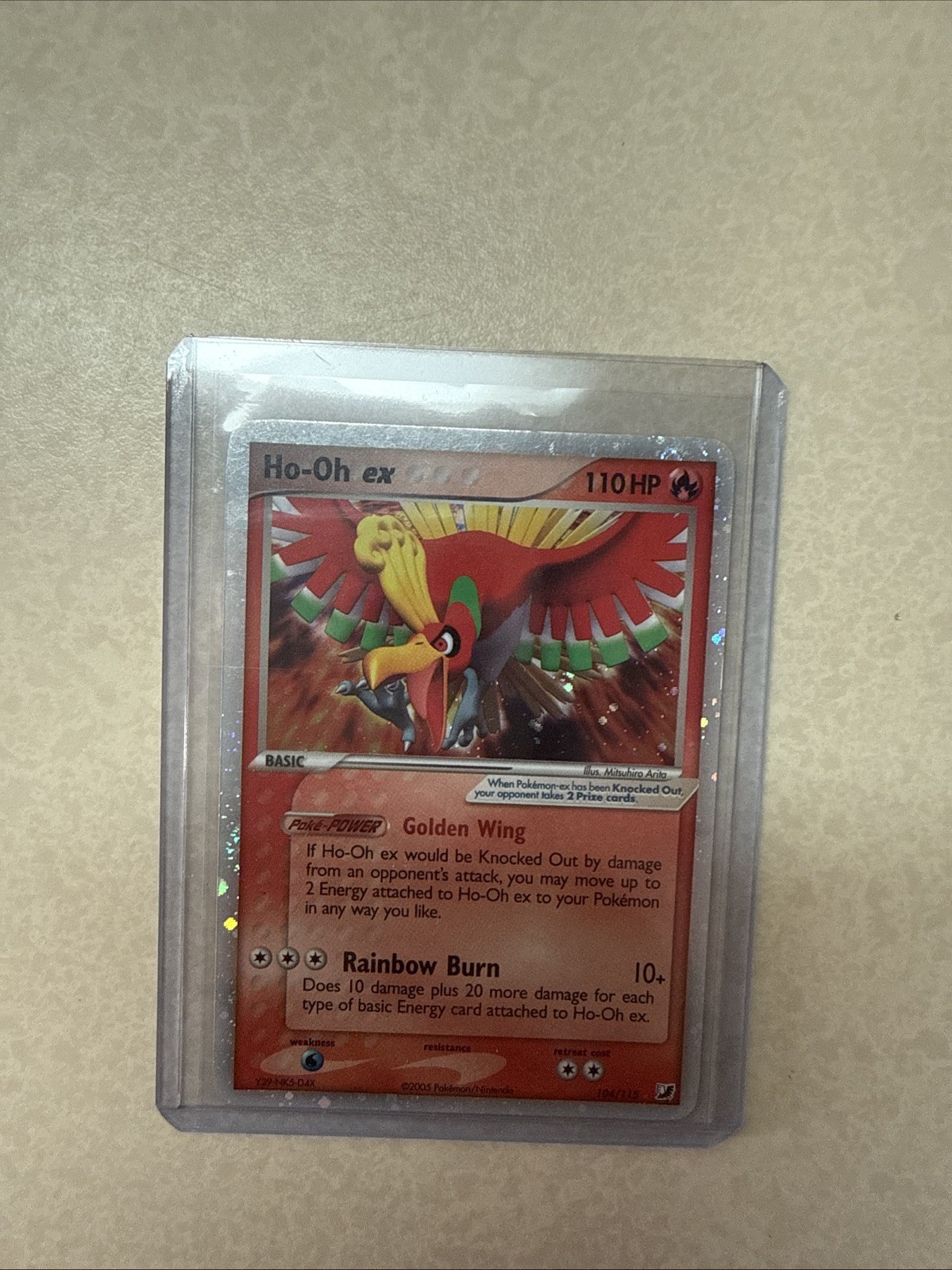 Pokémon Ho-Oh EX 104/115 – Unseen Forces – LP/MP – EX 