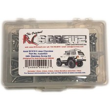 RC Screwz SS Screw Set-AXI SCX10 II Jeep Cherokee RCZAXI023 Electric Car/Truck