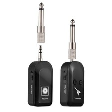 Wireless Guitar System Rechargeable 2.4G Guitar Transmitter Receiver Set Re OQSZ