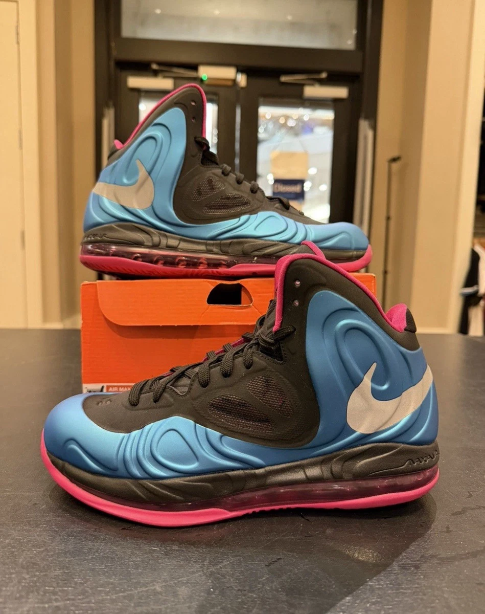 Nike Air Max Hyperposite Fireberry Basketball Shoes Mens Size 11 Foamposite Rare Size 9.5 - Nike Air Max Hyperposite Fireberry Blue 524862  main image 4