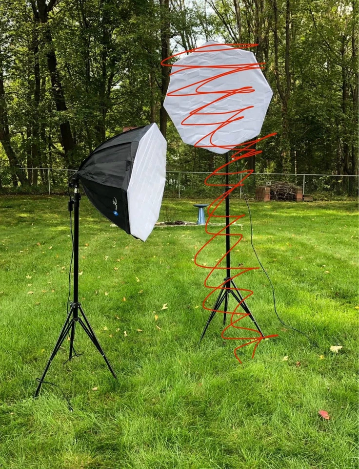 1 LS Photo Studio Pro, Light Softbox w/ diffuser cover, 20X 27 Inch - Image 2 of 4