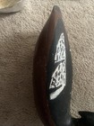 ANTi. VTG Atlantic Menagser Duck HAND CARVED/HAND PAINTED WOOD WEIGHTED DECOY 17 — photo 10