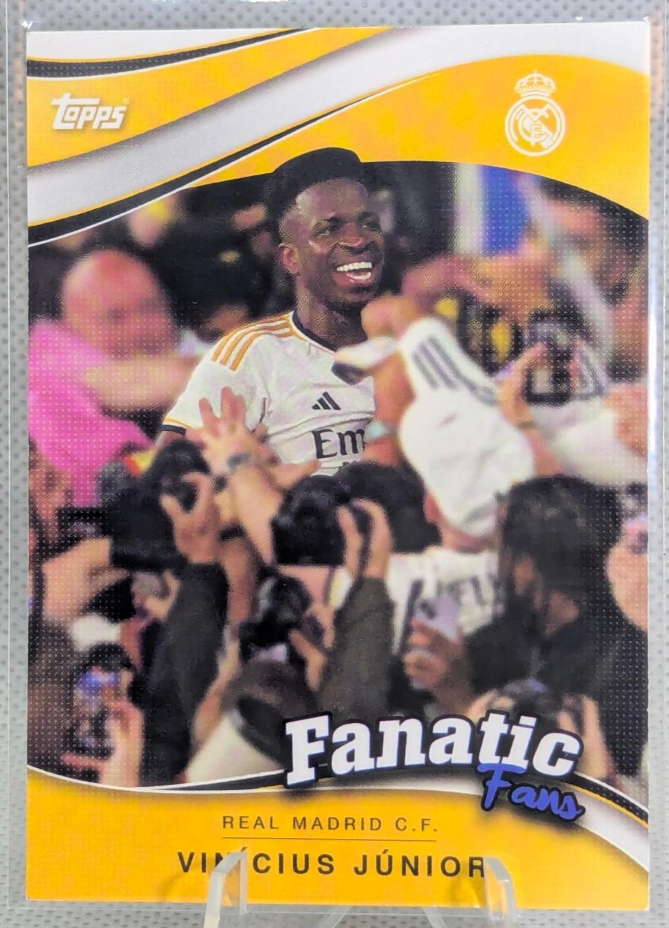 Vinicius Vini Jr. Fanatic Fans Card - Topps Real Madrid Fan Set 2024/25 #FF-2