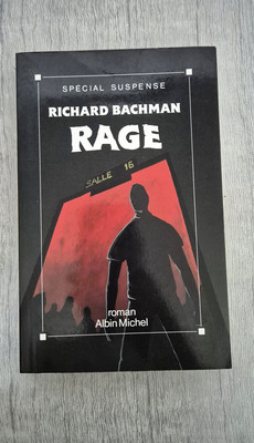 Rage Richard Bachman Stephen King Edition Albin Michel Thriller RAR