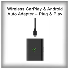 Wireless CarPlay & Android Auto Adapter – Plug & Play – NEW