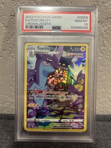 Toxtricity PSA 10 - GG09/GG70 SWSH: Crown Zenith: Galarian Gallery