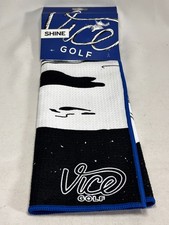 VICE GOLF SHINE Waffle Microfiber Towel Limited ED. RYDER CUP Tailgate Collec.