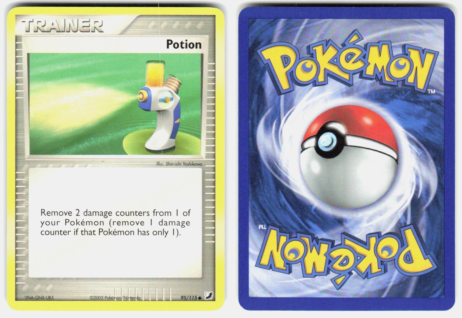 Potion 95/115 Common Unseen Forces Pokemon Lightly Played