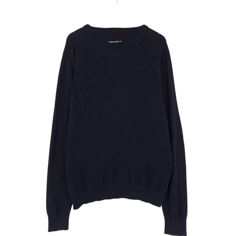 Jersey Hackett Para Hombre Negro De Algodón Golf Mb3 Talla XL - Imagen 3 de 4