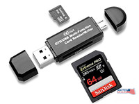 Micro Sd Card Reader Usb Otg To Usb Plug Adapter Sd For Pc/smartphones/tablets Micro Sd Card Reader Usb Otg To Usb Plug Adapter Sd For Pc/smartphones/tablets