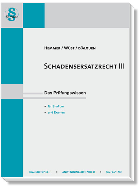 Thumbnail - Schadensersatzrecht Iii | Karl-edmund Hemmer, Achim Wüst, Clemens