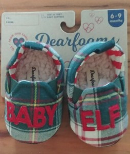 infant elf slippers