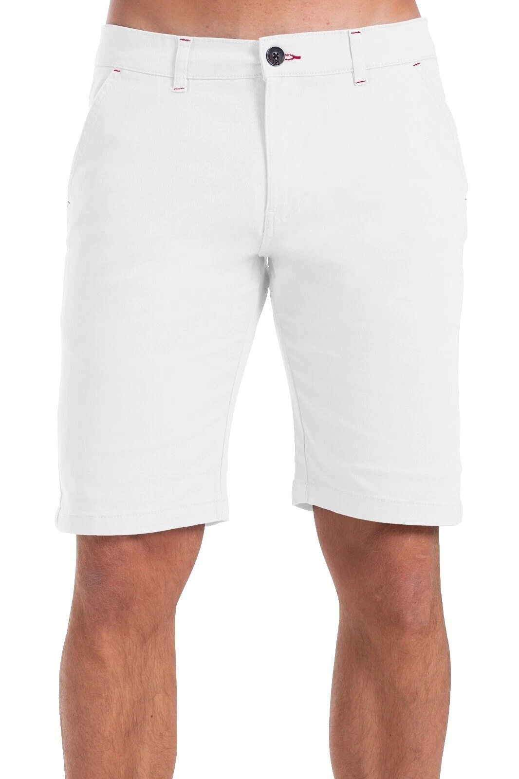 White Regular 40 Size Shorts for Men