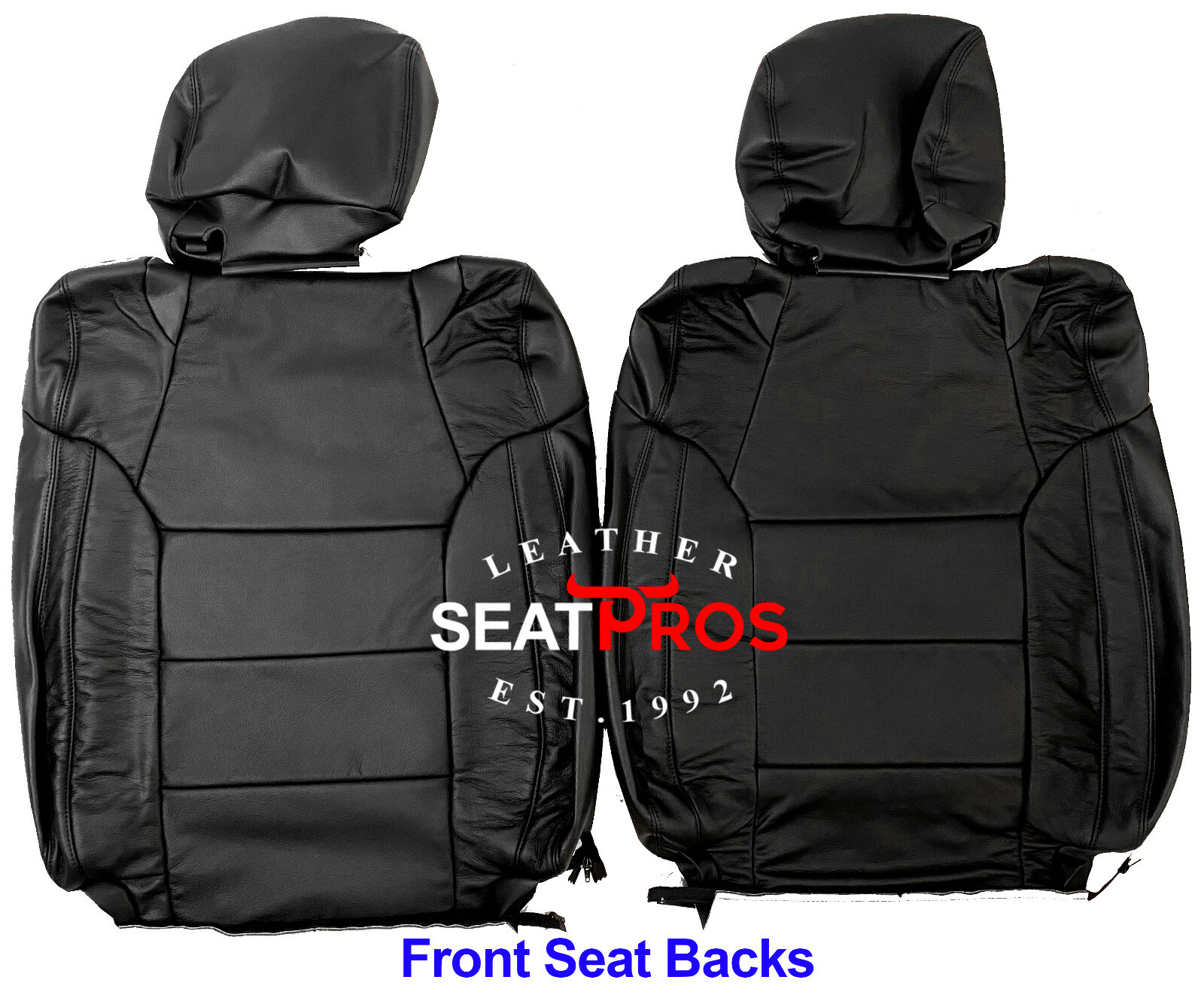 Leather Seat Covers kit 2014-2021 Toyota Tundra Crew CrewMax Double Cab