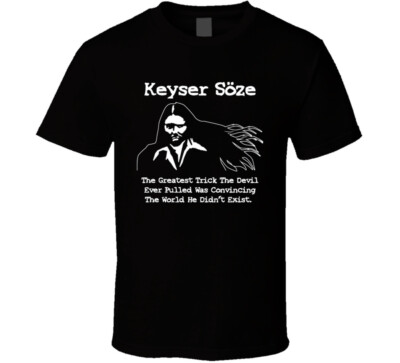 The Usual Suspects Keyser Soze Cool T Shirt | eBay