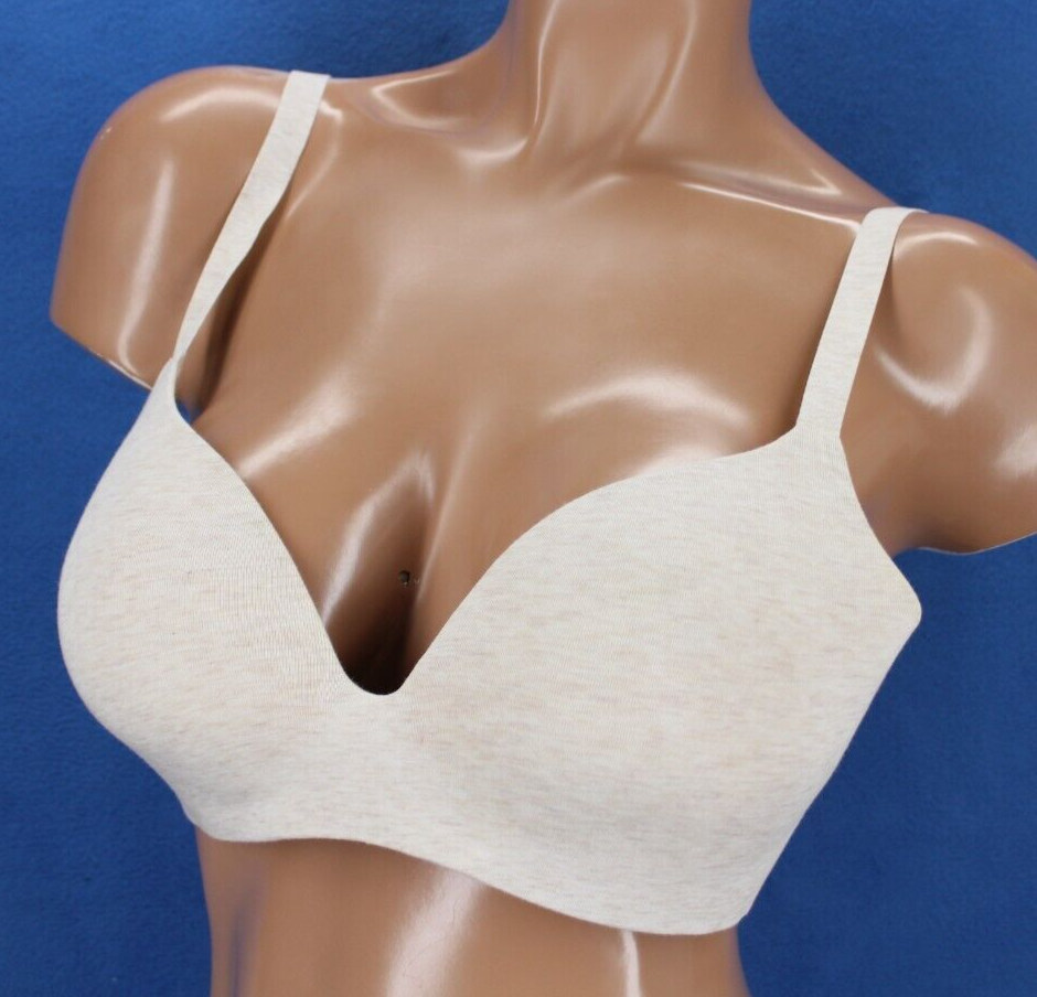 Uniqlo Wireless Lined T-shirt Bra Size 34/36 C D DD #H5799 UK