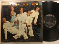 The Platters Lp Self-Titled 1956 On Mercury - Vg To Vg / Vg To Vg