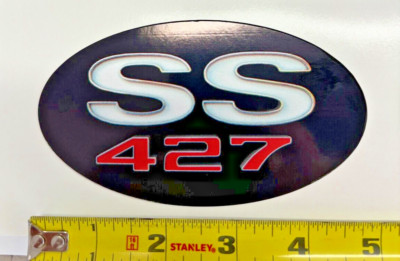 427 Sticker Chevy SS 427 Super Sport 5 in. oval sticker only 3.99 | eBay